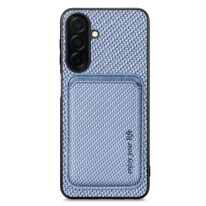 OEM - Mobilskal för Samsung Galaxy S26 Magnetiskt med kortfack - Blå