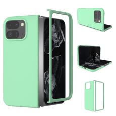 ABEEL - ABEEL Mobilskal till Google Pixel 9 Pro Fold 5G H&aring;rd PC Skydd Ljusgr&ouml;n