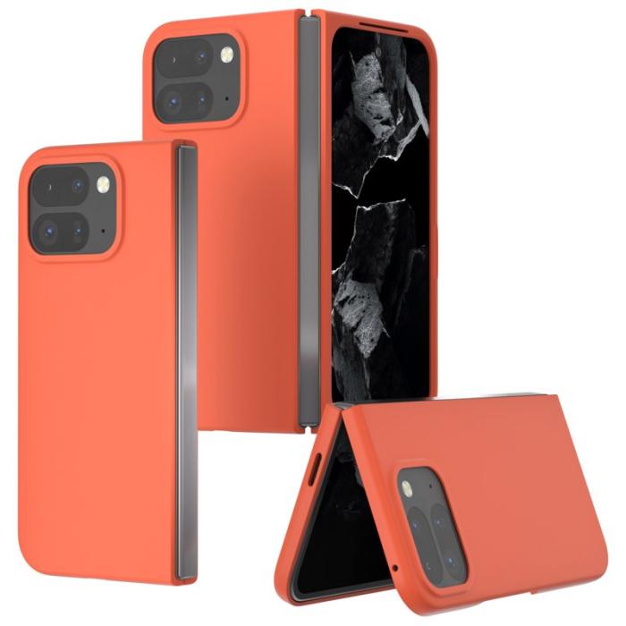 ABEEL - ABEEL Mobilskal till Google Pixel 9 Pro Fold 5G Hård PC Skydd Orange