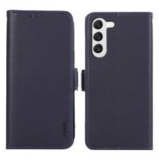 ABEEL - ABEEL Samsung Galaxy S23 Pl&aring;nboksfodral KonstL&auml;der Bl&aring;