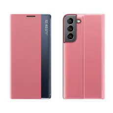 OEM - Galaxy S23 Plus Fodral Sleep Flip - Rosa