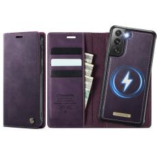 Caseme - CASEME C49 Fodral f&ouml;r Samsung Galaxy S21 FE 5G Lila