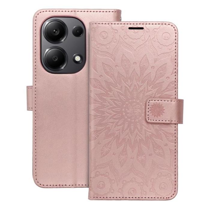 OEM - Xiaomi Redmi Note 13 Pro 4G Plånboksfodral Mezzo - Rose Guld