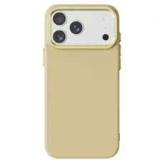 A-One Brand - iPhone 17 Pro Max Mobilskal MagSafe Med Metallbåge - Bronze