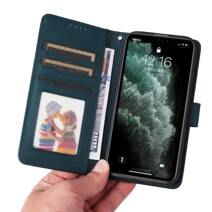BETOPNICE - BETOPNICE iPhone 11 Pro Max Plånboksfodral - Detachable Konstläder- Blå