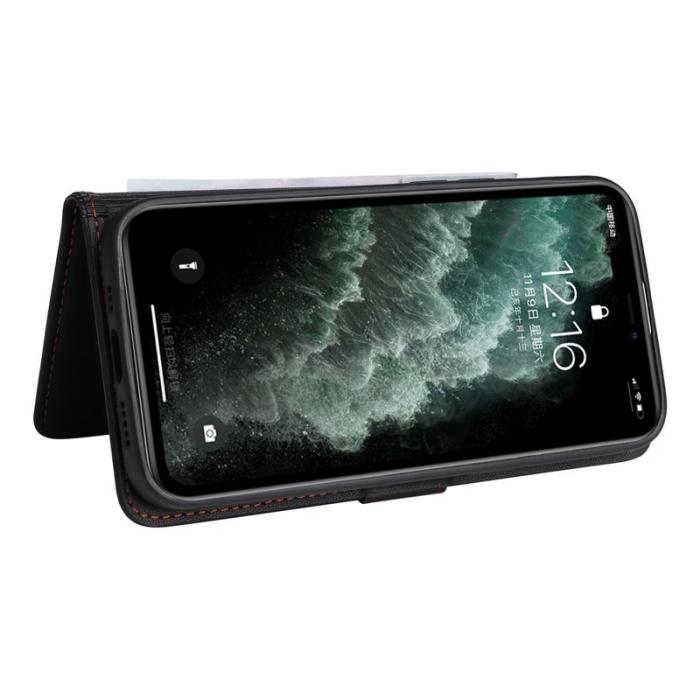 BETOPNICE - BETOPNICE iPhone 11 Pro Max Plånboksfodral - Detachable Konstläder- Svart