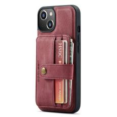 JEEHOOD - JEEHOOD iPhone 13 mini Fodral 2-i-1 Magnetiskt R&ouml;d
