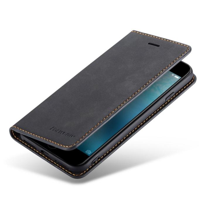 FORWENW - FORWENW Fantasy Series iPhone 7/8/SE Plånboksfodral Konstläder - Svart