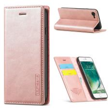 LC.imeeke - LC.IMEEKE Mobilskal till iPhone 7/8/SE (2020)/SE (2022) KonstL&auml;der - Ros&eacute;guld