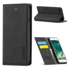 LC.imeeke - LC.IMEEKE Mobilskal till iPhone 7/8/SE (2020)/SE (2022) KonstL&auml;der - Svart
