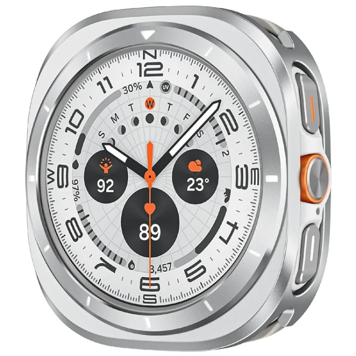 Ringke - Galaxy Watch Ultra (47mm) Skal Bumper - Silver/Vit