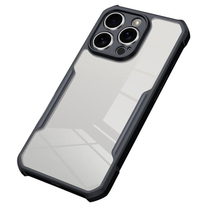 XUNDD - XUNDD Mobilskal till iPhone 16 Pro Hybrid TPU + Akryl Klar Stötsäker