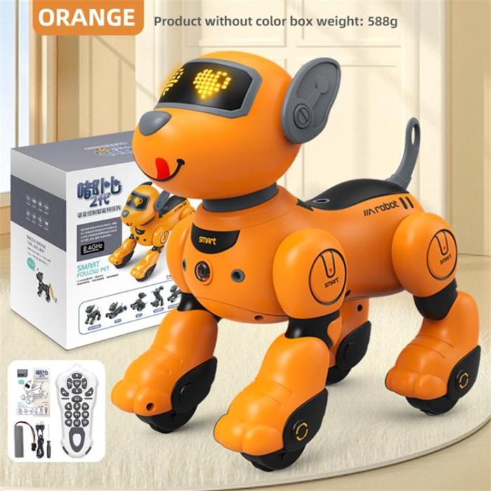 OEM - 2.4G Fjärrstyrd Hund RC Programmerbar Robot för Barn (6-8 år) BG1536