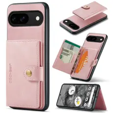 JEEHOOD - JEEHOOD Google Pixel 9 / Pixel 9 Pro Fodral KonstL&auml;der - Rosa