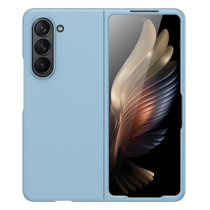 OEM - Galaxy Z Fold 5 Mobilskal Anti-Scratch - Ljusblå