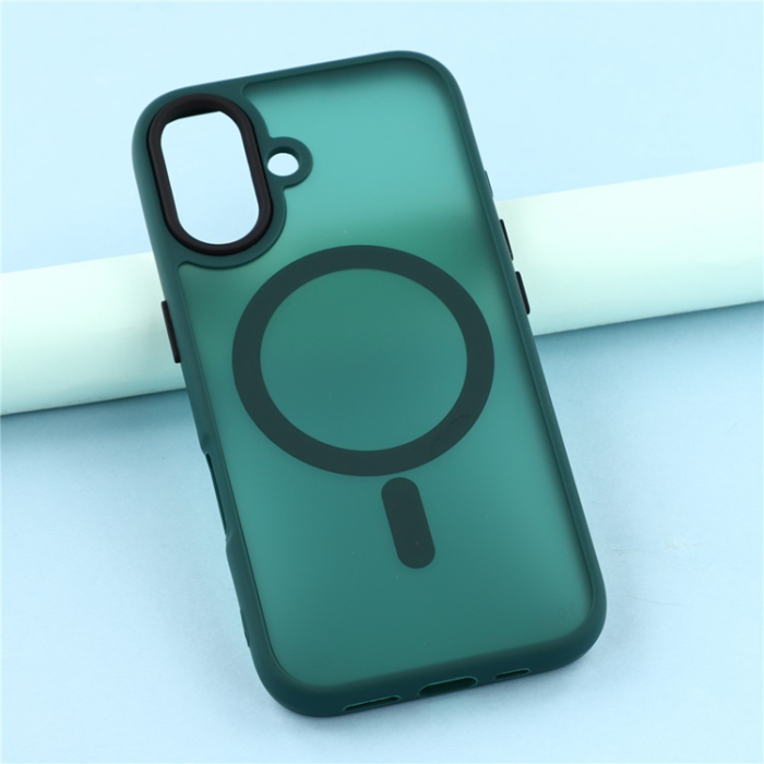 A-One Brand - iPhone 17 Mobilskal MagSafe Skin Touch - Grön