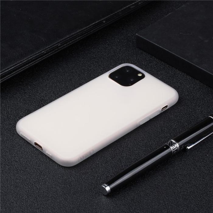 OEM - iPhone 15 Pro Max/15 Ultra Mobilskal TPU Matte Slim-Fit - Vit