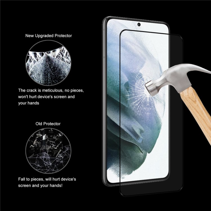 A-One Brand - [2-PACK] Galaxy S23 Härdat Glas Skärmskydd - Svart