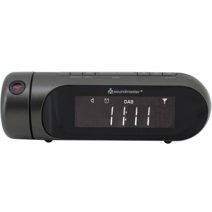 Soundmaster - SOUNDMASTER DAB+/FM-RDS Klockradio med projektion