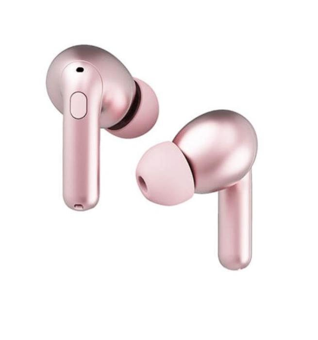UTGATT5 - Happy Plugs Air1 Zen Hörlur In-Ear TWS - Rosa/Guld
