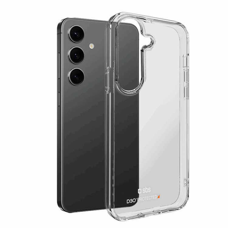 SBS Mobilskal till Galaxy S24 D3O - Transparent