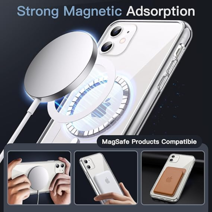 OEM - iPhone 11 Mobilskal Magsafe Anti-Shock - Transparent