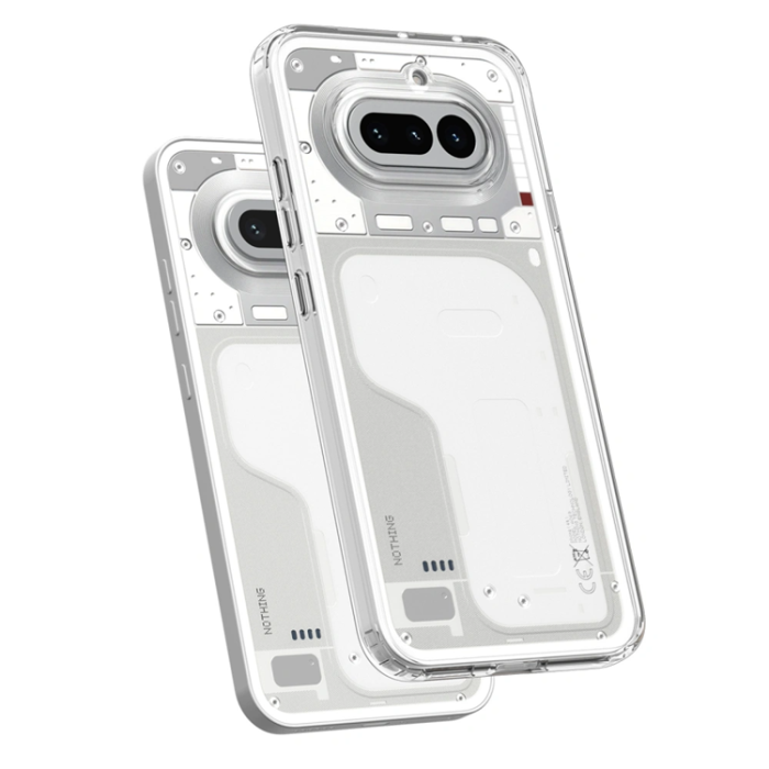 Spigen - Spigen Mobilskal För Nothing Phone (4a) Ultra Hybrid - Crystal Clear