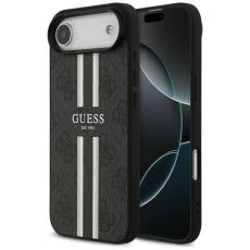 Guess - Guess iPhone 17 Air Mobilskal MagSafe 4G Printed Stripes - Svart