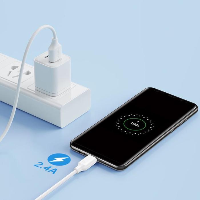 UTGATT1 - Joyroom USB-A Till Micro USB 480Mb/S Kabel 1m - Svart