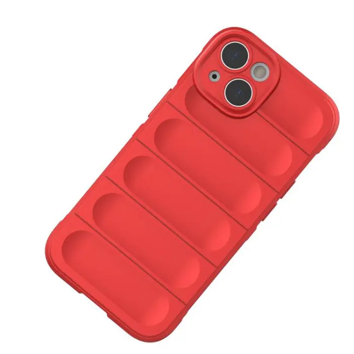 OEM - iPhone 14 Plus Skal Magic Shield Flexible Armored - Röd