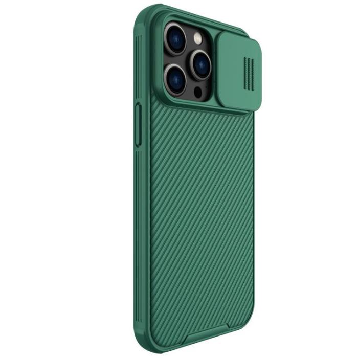 Nillkin - Nillkin iPhone 14 Pro Max Skal CamShield Pro (PC Och TPU) - Grön