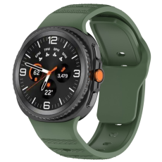 A-One Brand - Galaxy Watch 8/8 Classic (40/44/46mm) Armband Dot Pattern - Army Grön