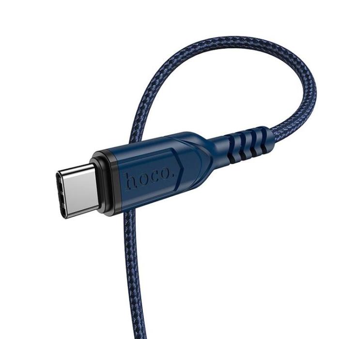 Hoco - HOCO USB-A till USB-C Kabel QC 3A X59 1 m blue