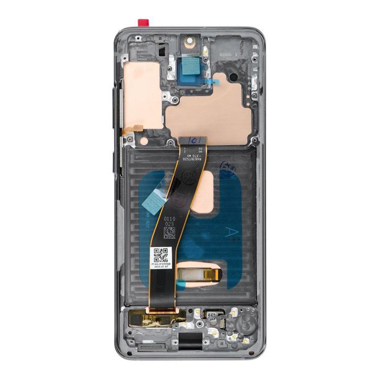 SAMSUNG S20 4G Skärm med LCD-display SOFT OLED - Grå | 264 | AlltMobil