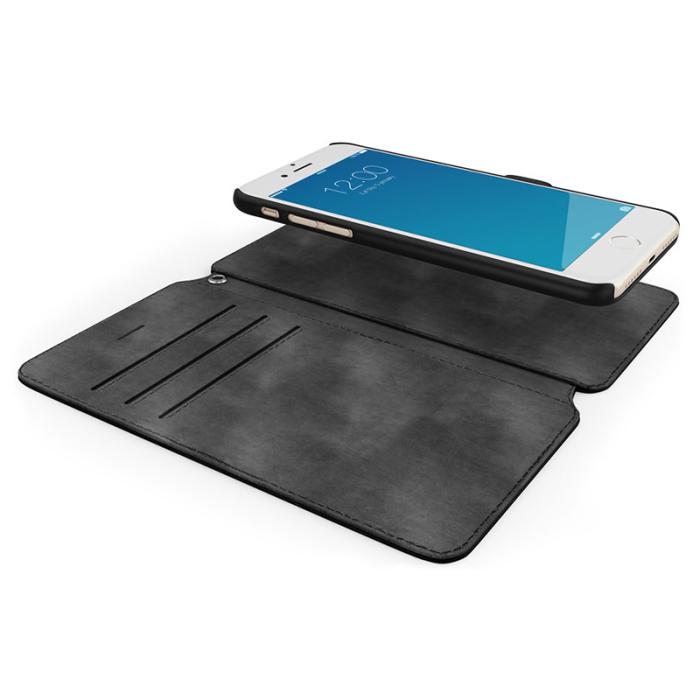 UTGATT4 - iDeal of Sweden Sthlm Wallet iPhone 6/7/8/SE 2020 Svart