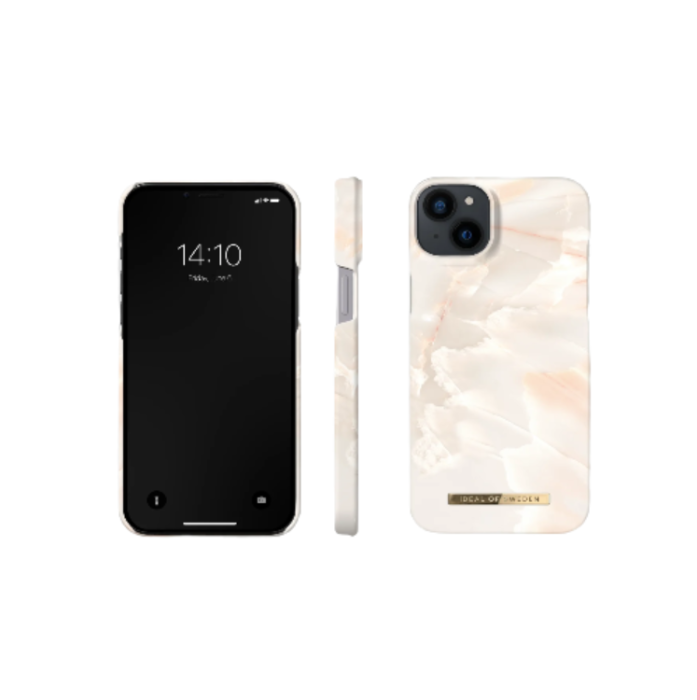 UTGATT1 - Ideal of Sweden Magsafe iPhone 14 Skal Mode - Rose Pearl Marmor
