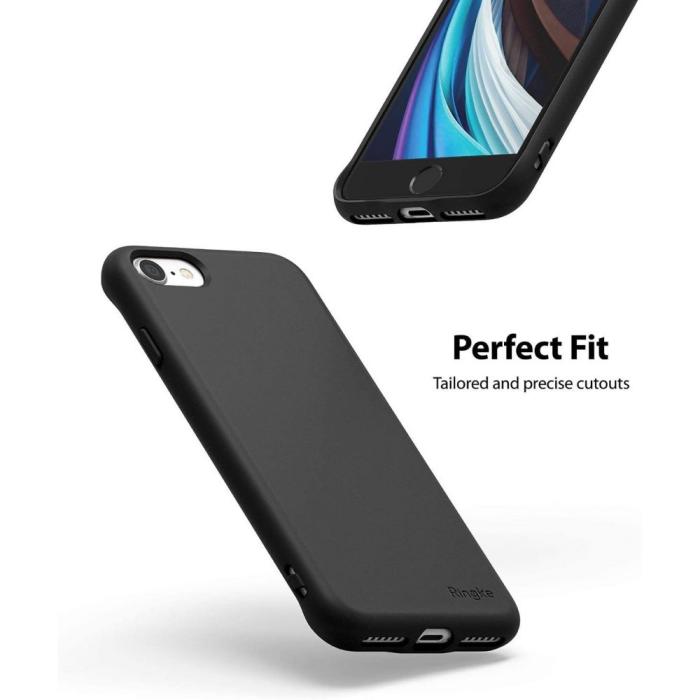 UTGATT5 - RINGKE Air S iPhone 7/8/SE 2020 - Svart