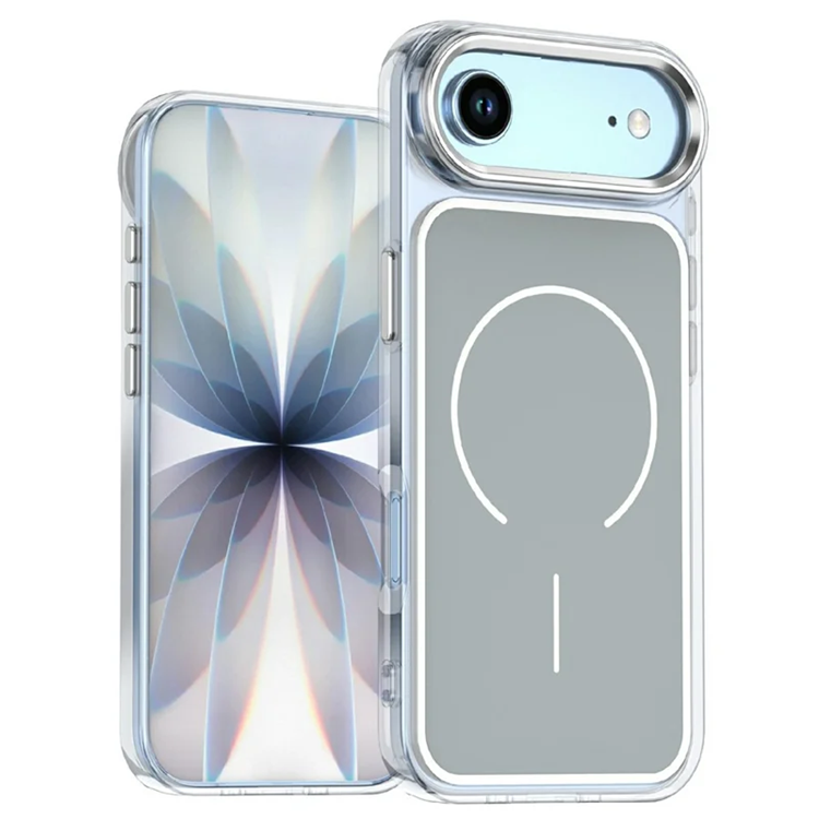 iPhone Air Mobilskal Magsafe Electroplated - Grå (Grå) | 2353 | AlltMobil