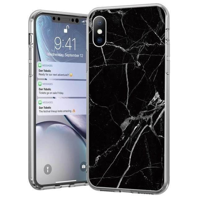 Wozinsky Marble skal Xiaomi Mi 10 Lite Svart | 2353 | AlltMobil