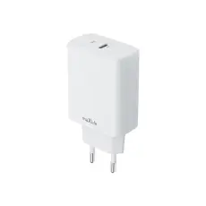 Maxlife - Maxlife Snabbladdare USB-C 20W PD QC - Vit