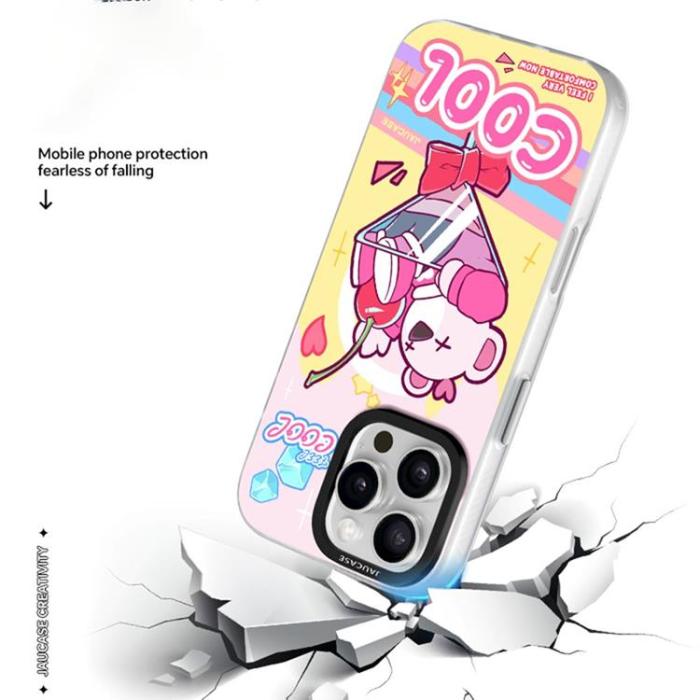 JAUCASE - JAUCASE iPhone 16 Pro Max Mobilskal MagSafe - Cool Bear