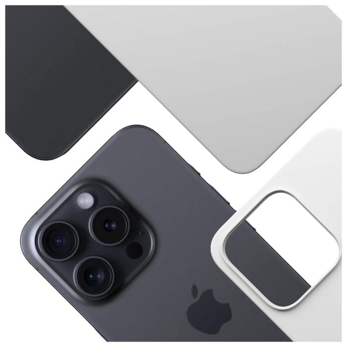 3MK - 3MK iPhone 13 Pro Mobilskal MagSafe Hardy Silikon - Silver