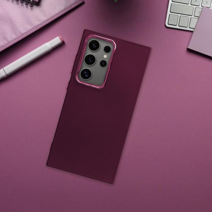 OEM - Galaxy S25 Mobilskal Frame - Lila