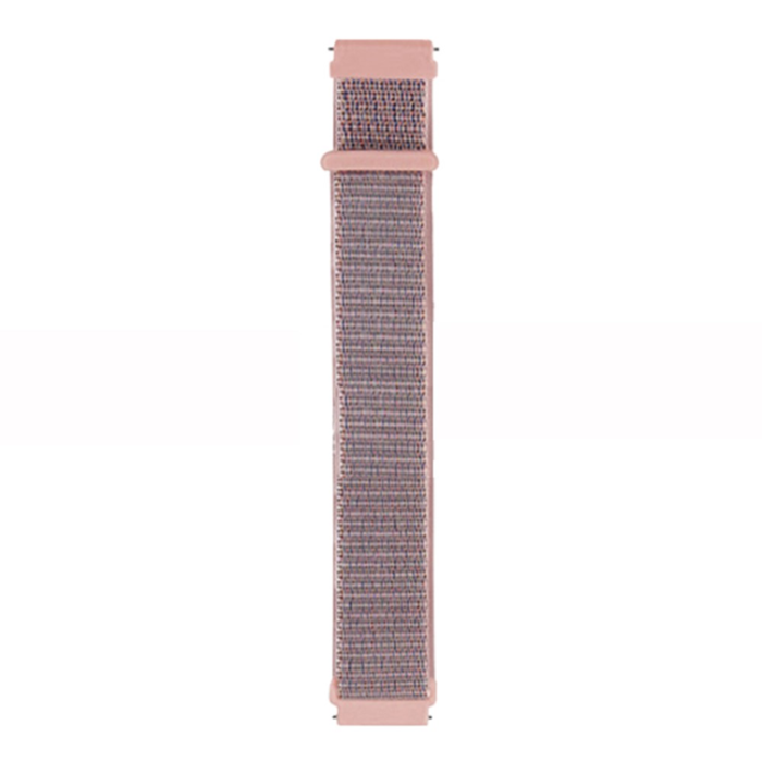 KALEBOL - Kalebol Galaxy Watch 6/6 Classic Armband Nylon Loop - Rosa