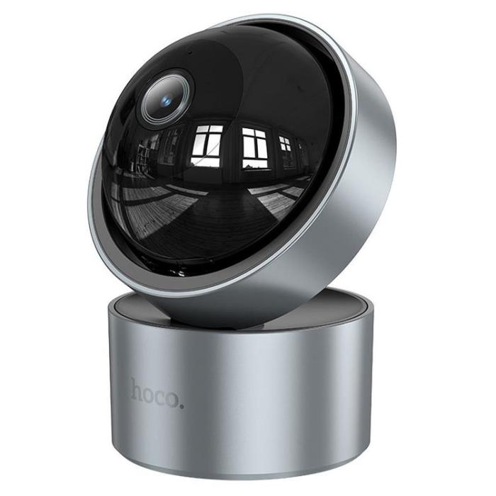 Hoco - Hoco Inomhuskamera Justerbar i Två Plan med Nattläge Full HD - Silver