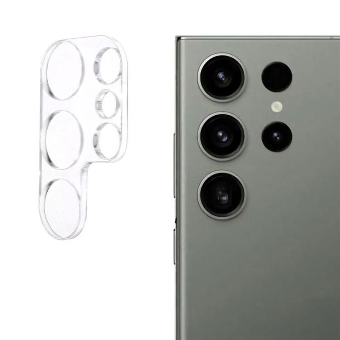 OEM - [1-PACK] Galaxy S24 Ultra Kameralinsskydd i Härdat glas - Clear