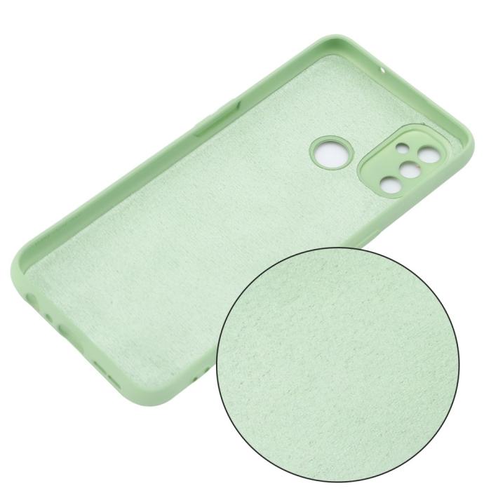 A-One Brand - Drop-proof Silicone Skal OnePlus Nord N100 - Grön