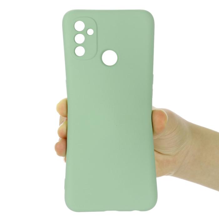 A-One Brand - Drop-proof Silicone Skal OnePlus Nord N100 - Grön