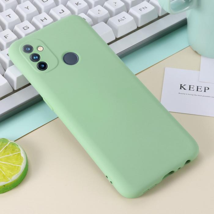 A-One Brand - Drop-proof Silicone Skal OnePlus Nord N100 - Grön