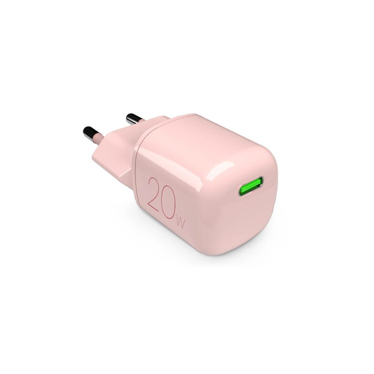 Puro Snabbladdare 20W GaN USB-C - Rosa | 505295 | AlltMobil